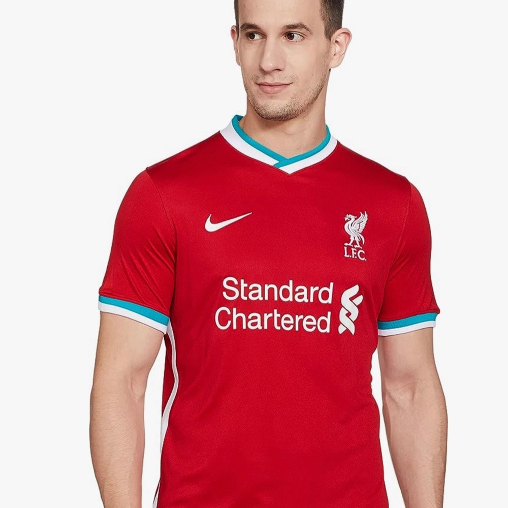 Mens Nike Liverpool  FC Home Mens Stadium Soccer Jersey, Size XL